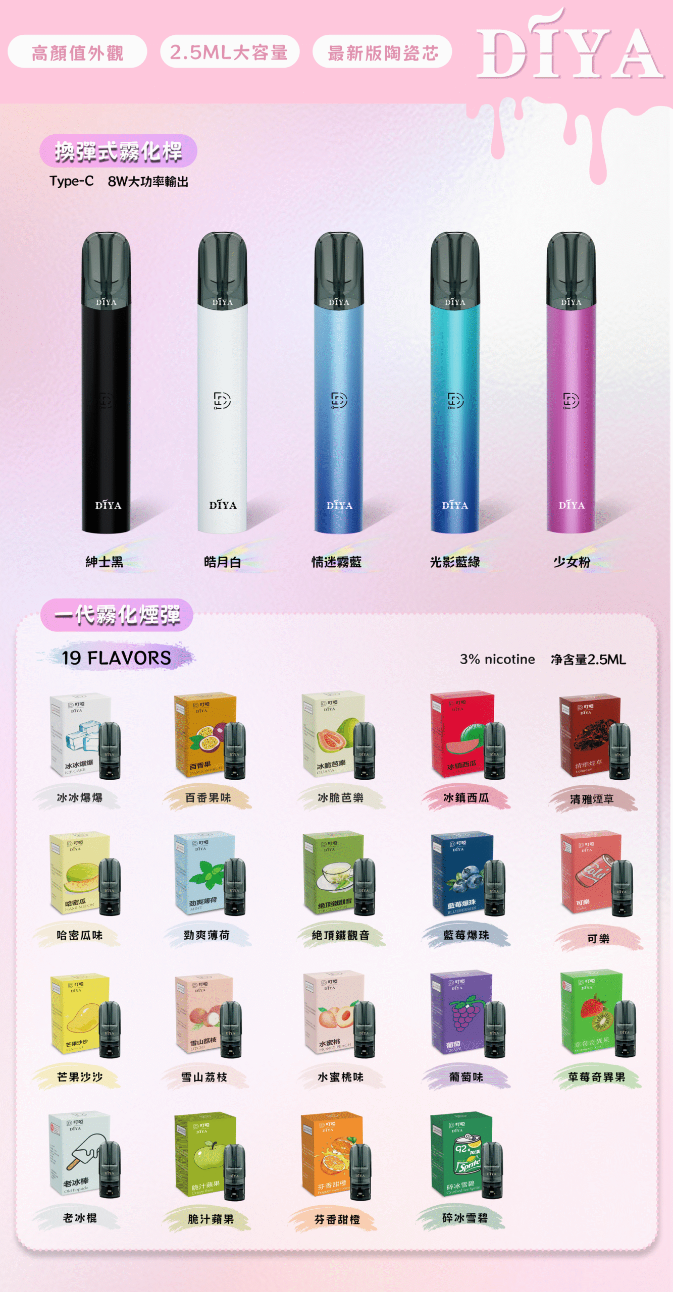 DIYA叮啞一代通用煙彈:圖片 2